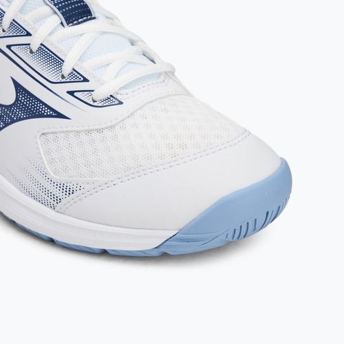 Buty do siatkówki Mizuno Cyclone Speed 5 white/bellwether blue/bel air blue