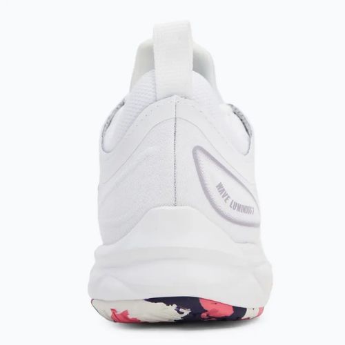 Buty do siatkówki damskie Mizuno Wave Luminous 3 white/violet indigo/camellia rose