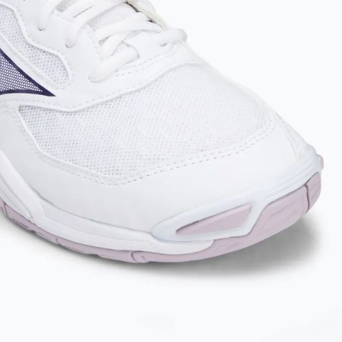 Buty do piłki ręcznej damskie Mizuno Wave Phantom 3 white/violet indigo/camellia rose