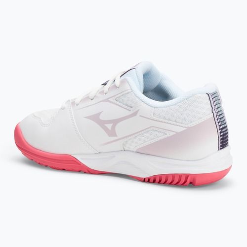 Buty dziecięce Mizuno Stealth Star 3 white/violetindigo/camerlliaros