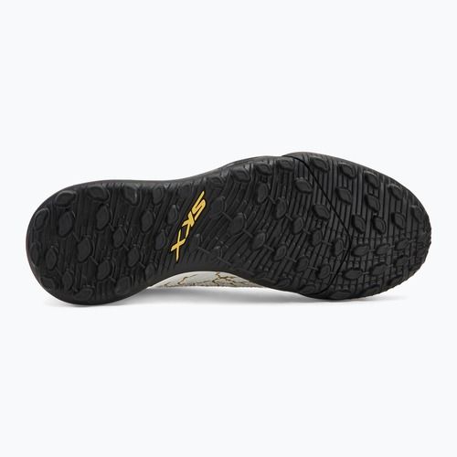 Buty piłkarskie dziecięce SKECHERS Skx_1.5 Youth Jr TF white/gold