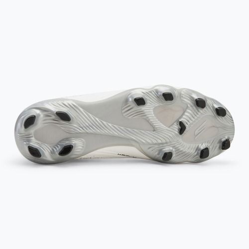 Buty piłkarskie dziecięce SKECHERS Razor 1.5 Youth Jr FG white/silver