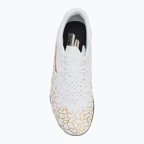 Buty piłkarskie męskie SKECHERS Skx_1.5 Academy TF white/gold