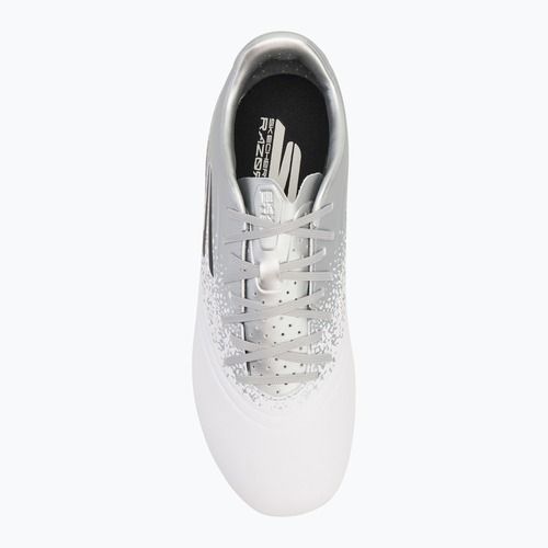 Buty piłkarskie męskie SKECHERS Razor 1.5 Academy FG white/silver