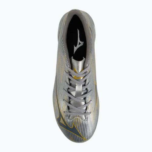 Buty piłkarskie dziecięce Mizuno α II Select Jr Md galaxy silver/8605 c/gold