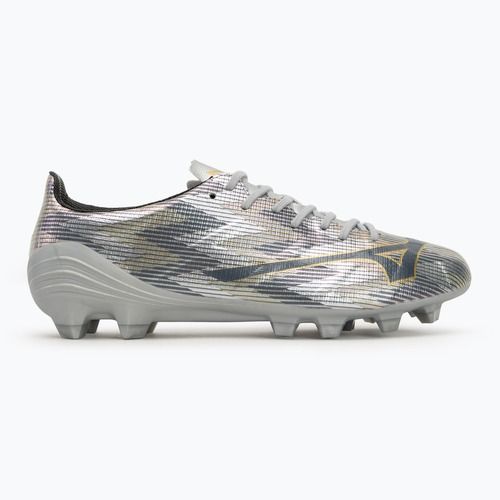 Buty piłkarskie męskie Mizuno α II Pro Md galaxy silver/8605 c/gold