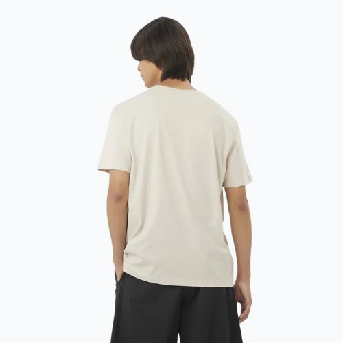 Koszulka męska Salomon Logo Tee rainy day