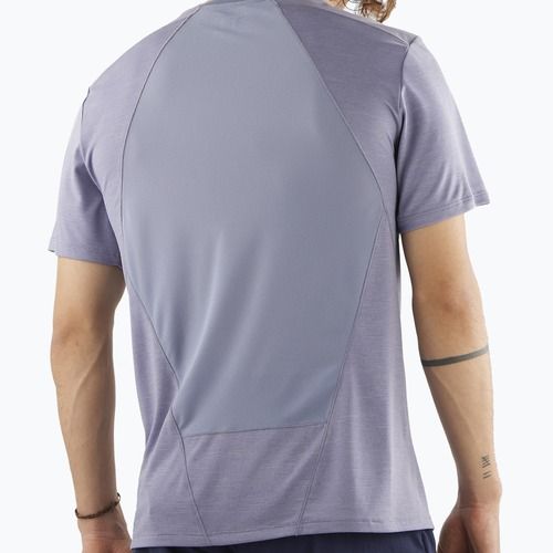 Koszulka męska Salomon Outline Tee blue granite