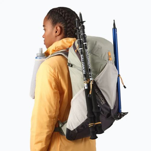Plecak turystyczny damski Salomon Aerotrek 18 l M-L seagrass/silver cloud/nine iron