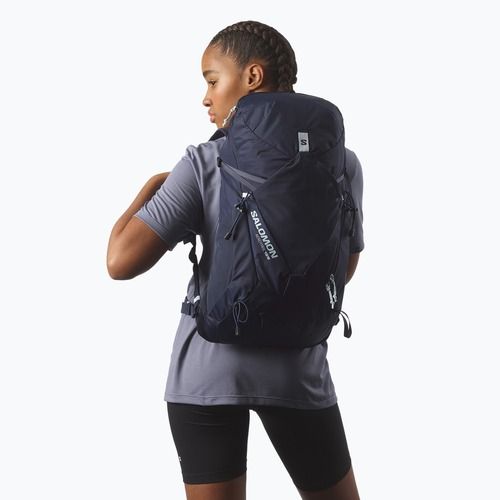 Plecak turystyczny damski Salomon Aerotrek 18 l M-L maritime blue/mood indigo/ballad blue