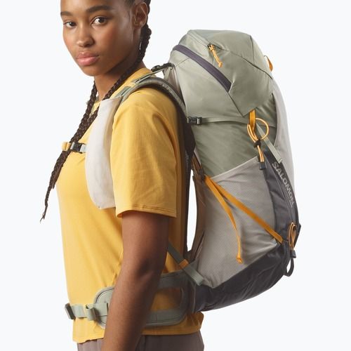 Plecak turystyczny damski Salomon Aerotrek 28 l S-M seagrass/silver cloud/nine iron