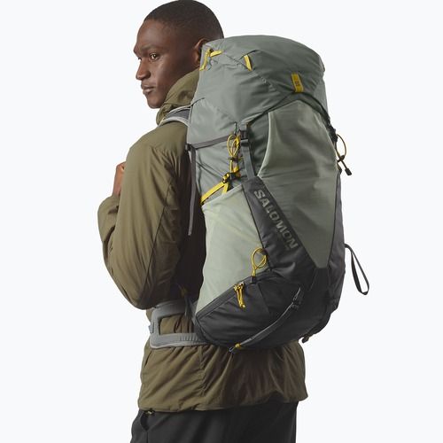 Plecak turystyczny męski Salomon Aerotrek 40 l M-L sedona sage/seagrass/nine iron