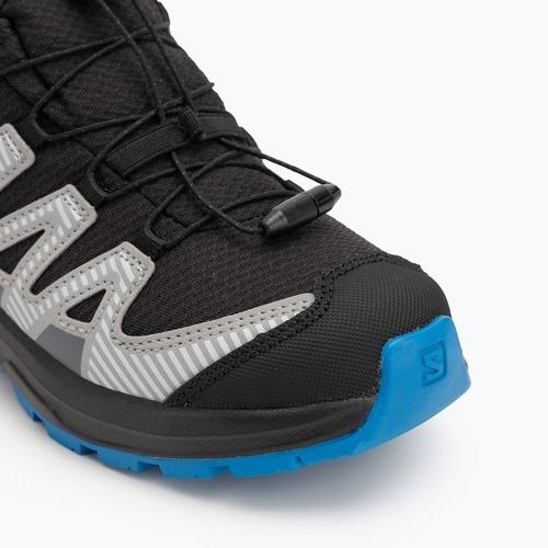 Buty turystyczne dziecięce Salomon XA PRO V8 MID WP black/monument /french blue