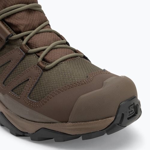 Buty trekkingowe męskie Salomon X Ultra Tracker GTX green/earth brown/sharkskin