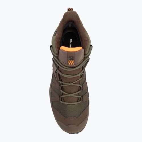 Buty trekkingowe męskie Salomon X Ultra Tracker GTX green/earth brown/sharkskin