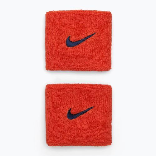 Frotki na nadgarstek Nike Swoosh Wristbands bright crimson/cave purple