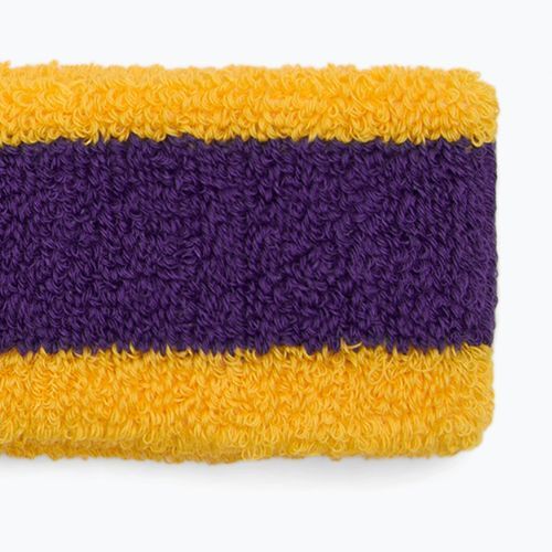 Opaska na głowę Nike Swoosh Headband university gold/court purple/university gold