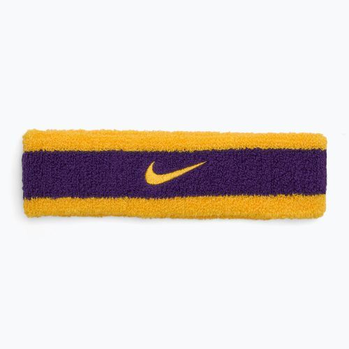 Opaska na głowę Nike Swoosh Headband university gold/court purple/university gold