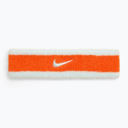 Opaska na głowę Nike Swoosh Headband glacier blue/safety orange/glacier blue