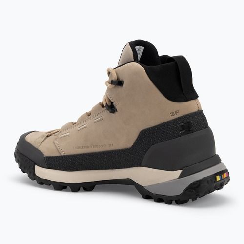 Buty trekkingowe damskie Salewa Puez Leather Mid Ptx quicksand/onyx