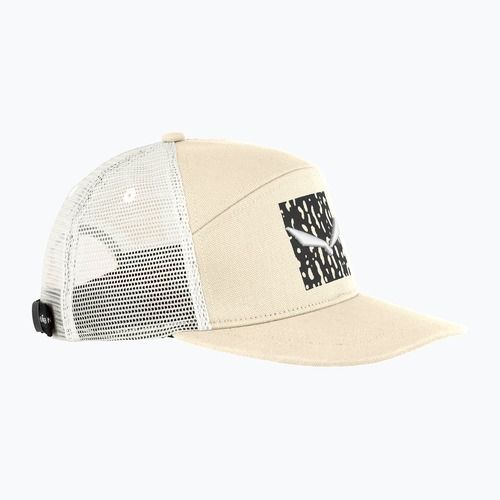 Czapka z daszkiem damska Salewa Pure Salamander Logo oatmeal