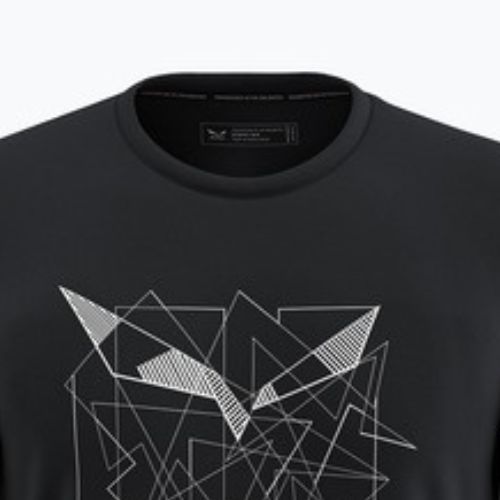 Koszulka męska Salewa Eagle Geometric black out