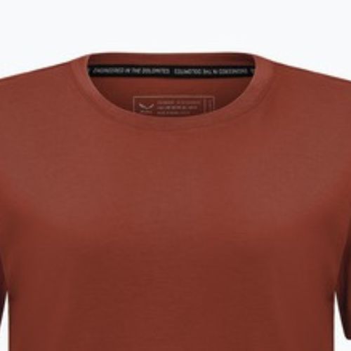 Koszulka damska Salewa Eagle Logo Patch 1980 etruscan red