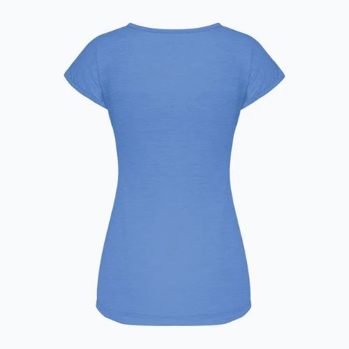 Koszulka trekkingowa damska Salewa Puez Melange Dry morning blue melange