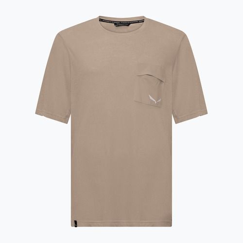 Koszulka trekkingowa męska Salewa Agner Hemp/Dst quicksand