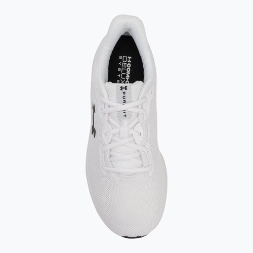 Buty do biegania męskie Under Armour Charged Pursuit 4 white/white/black