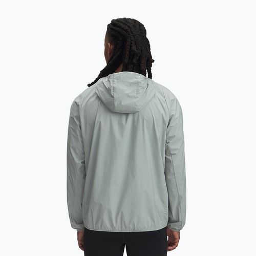 Kurtka do biegania męska Under Armour Launch Lightweight silica green/hydro green