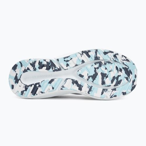 Buty do biegania damskie Under Armour Charged Pursuit 4 downpour gray/downpour gray/metallic gravel
