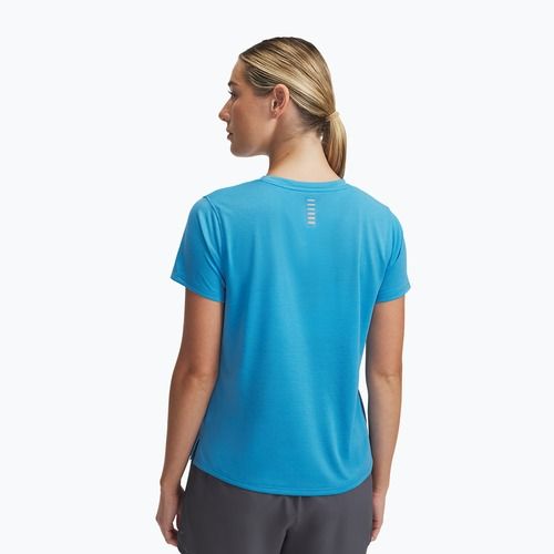 Koszulka do biegania damska Under Armour Launch ether blue/reflective