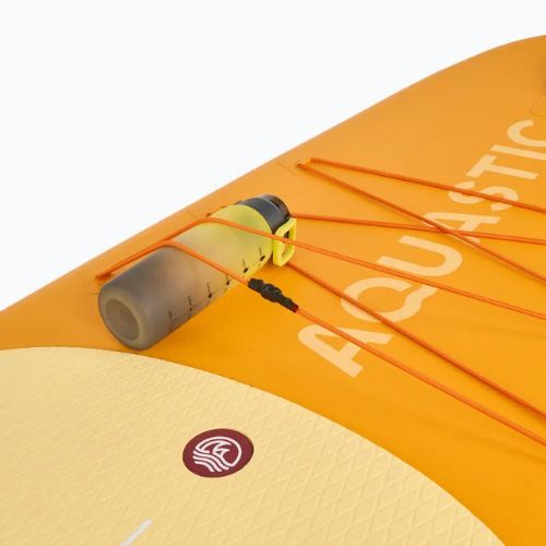 Zestaw deska SUP pompowana AQUASTIC Este 12'0" pomarańczowy