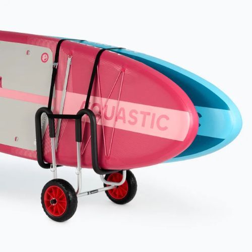 Wózek na 2 deski SUP AQUASTIC AQS-B5I015-NC srebrny