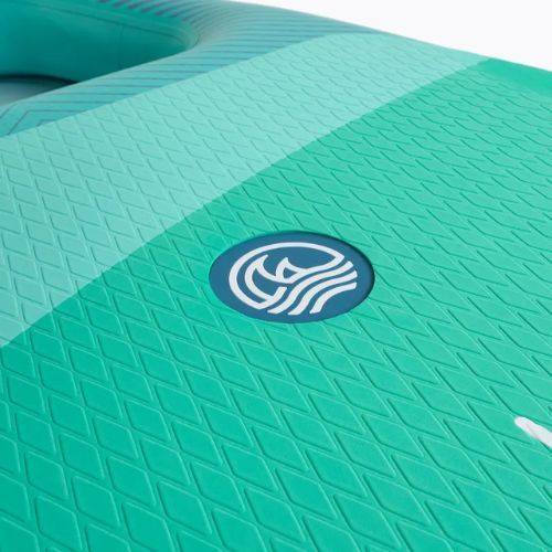 Zestaw deska SUP pompowana AQUASTIC Vista 11'2" zielony
