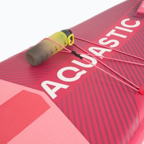 Zestaw deska SUP pompowana AQUASTIC Perth 9'10" różowy