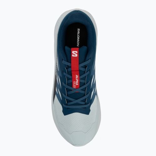 Buty do biegania męskie Salomon Alphaglide ballad blue/dark blue/fiery red