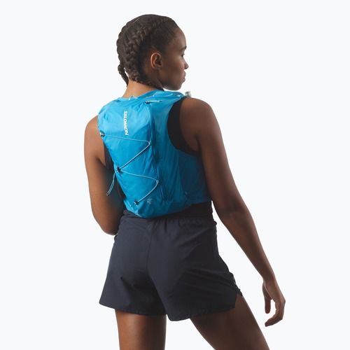 Kamizelka do biegania Salomon Active Skin 8 Set blue danube/blue curacao