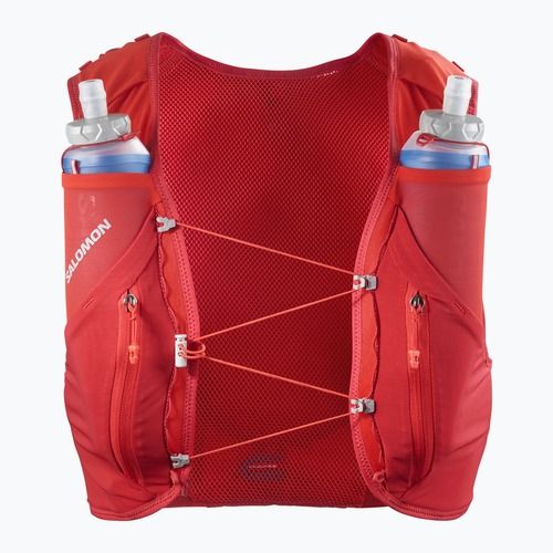 Kamizelka do biegania Salomon ADV SKIN 12 Set flame scarlet/haude red