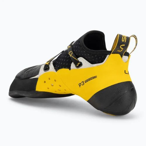Buty wspinaczkowe męskie La Sportiva Solution 2024 white/yellow
