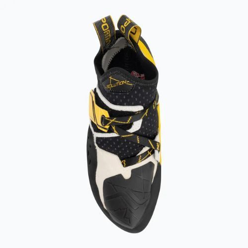 Buty wspinaczkowe męskie La Sportiva Solution 2024 white/yellow