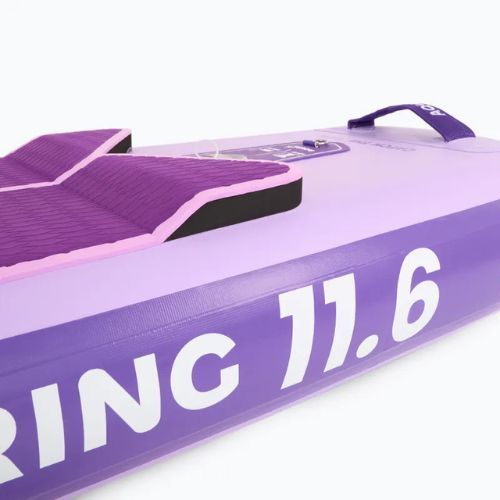 Zestaw deska SUP pompowana AQUASTIC Touring 11'6" fioletowy
