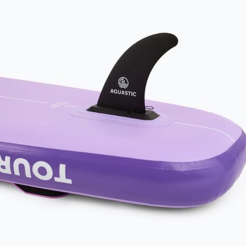 Zestaw deska SUP pompowana AQUASTIC Touring 11'6" fioletowy