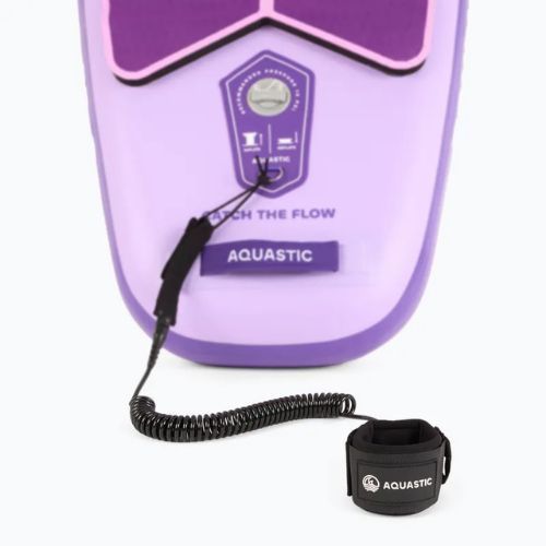 Zestaw deska SUP pompowana AQUASTIC Touring 11'6" fioletowy
