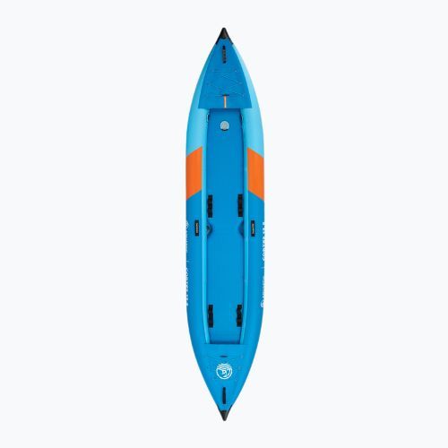 Kajak pompowany 2-osobowy AQUASTIC Cortez 13'5" 410 cm niebieski