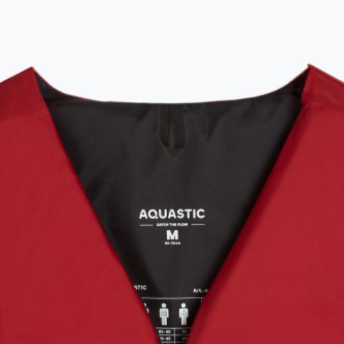 Kamizelka asekuracyjna AQUASTIC Classic 50N czerwony