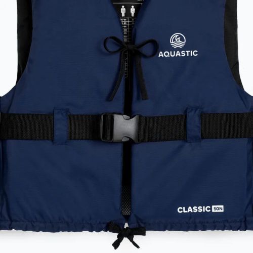 Kamizelka asekuracyjna AQUASTIC Classic 50N niebieski