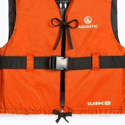 Kamizelka asekuracyjna AQUASTIC Classic 50N pomarańczowy