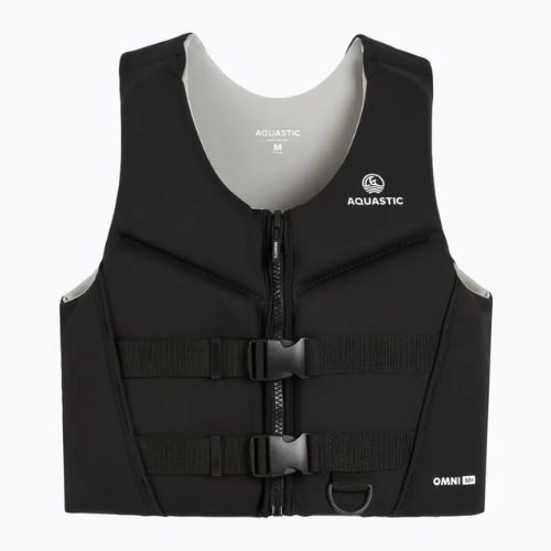 Kamizelka asekuracyjna AQUASTIC Omni 50N neoprenowa czarny